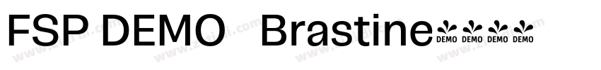 FSP DEMO   Brastine字体转换